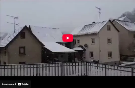 Schnee am 02.02.2015