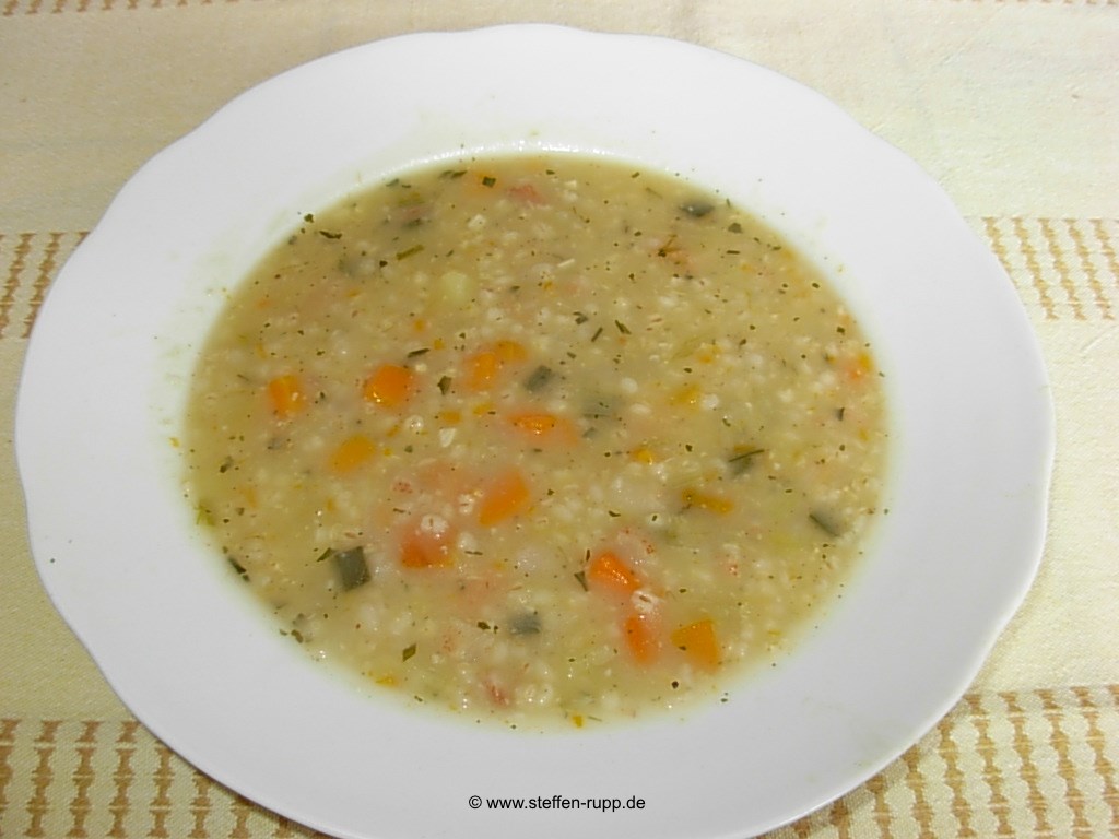 10 Liter Gerstensuppe (Graupensuppe) – Steffen Rupp – Mein Privater Blog
