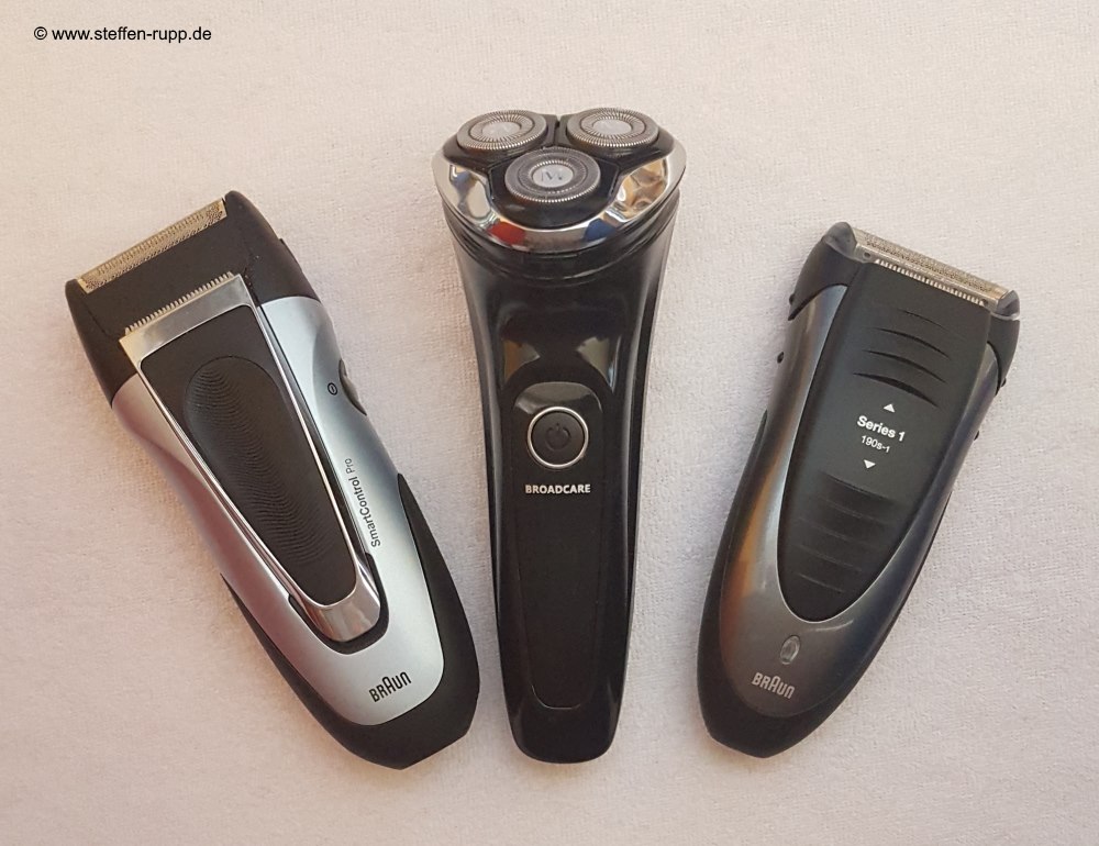3 Rasierer im Test