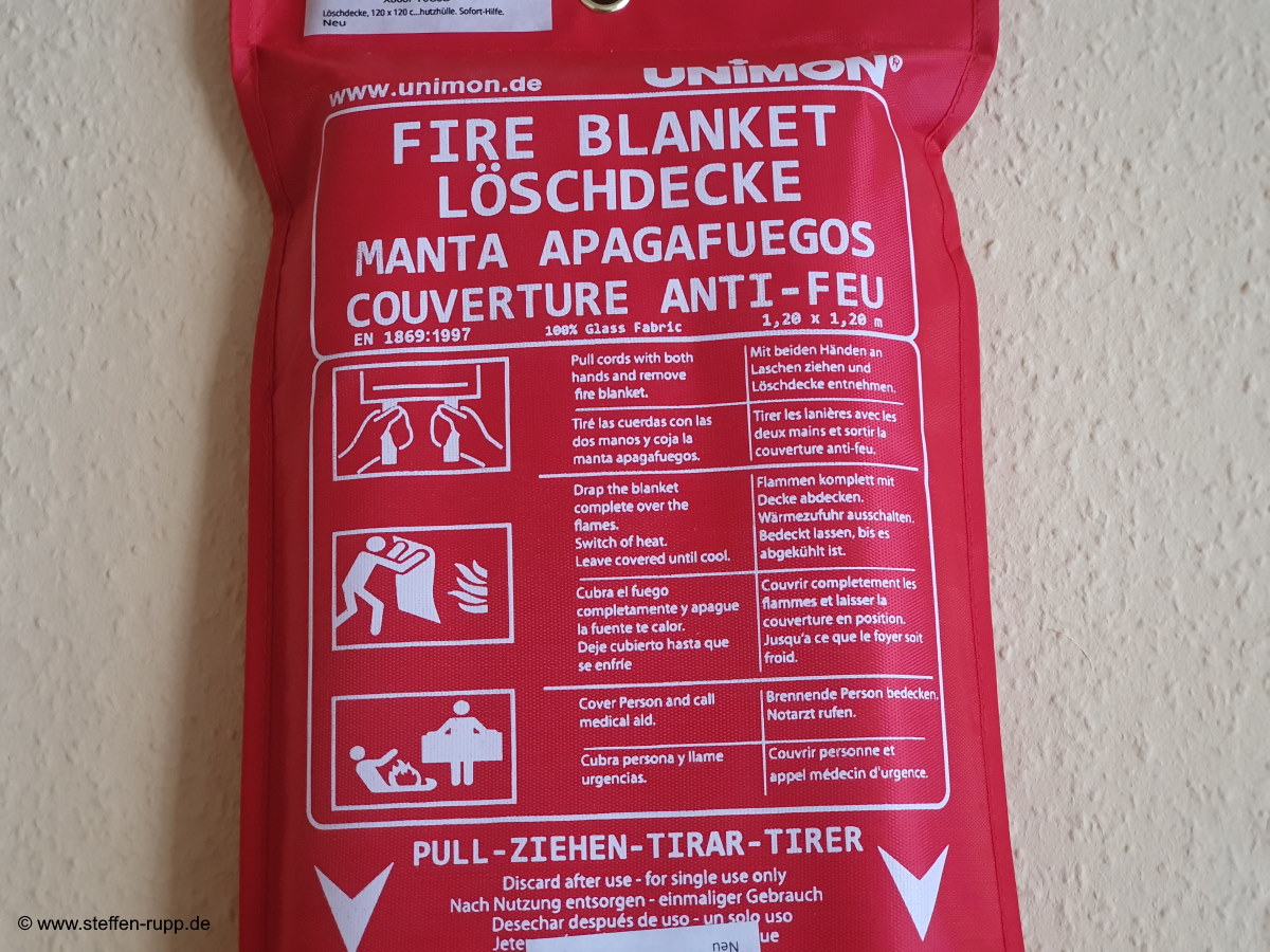 Feuerlöschdecke