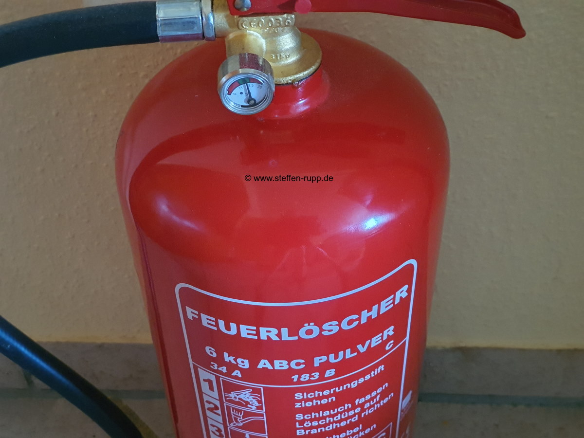 ABC Pulverfeuerlöscher 6kg MBK 13-060PA