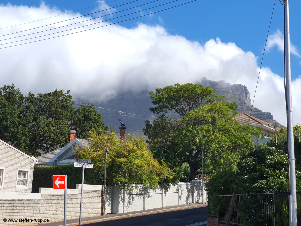 Tafelberg in Wolken