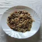 Die Champignonpfanne mit Reis 2