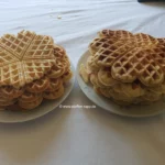 Die fertigen Waffeln