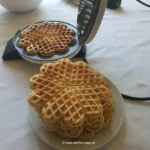 Die Waffeln backen 2