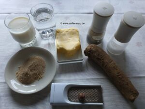 Meerrettich Zutaten