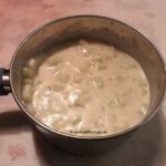 Kohlrabi mit Bechamelsosse im Topf
