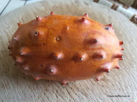 Kiwano mit Schale