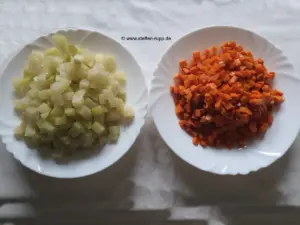 Kohlrabi und Karotten Kohlrabi und Karotten