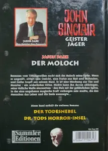 Jason Dark - John Sinclair - Der Moloch - Rückseite Jason Dark - John Sinclair - Der Moloch - Rückseite