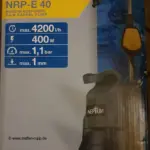 Neptun Regenfasspumpe NRP-E 40