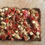 Bruschetta auf dem Brot