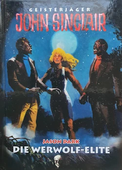 Buchcover von Jason Dark - John Sinclair - Die Werwolf-Elite - Rückseite